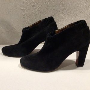 Sam Edelman Black Suede Booties
